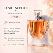 Perfume Mujer La Vie Est Belle Aroma Dulce y Sofisticado