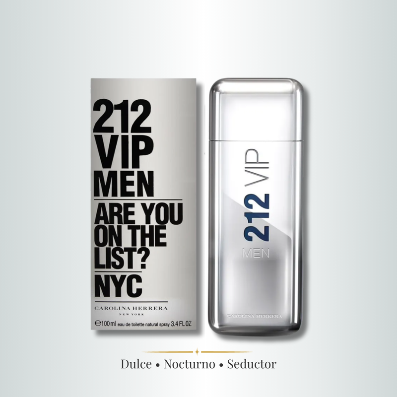Perfume Hombre 212 VIP Men Aroma Dulce Nocturno