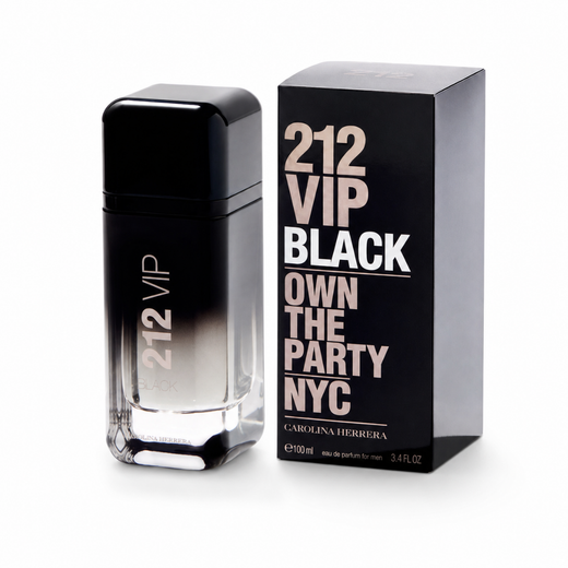 Perfume Hombre 212 VIP Black Aroma Dulce Nocturno