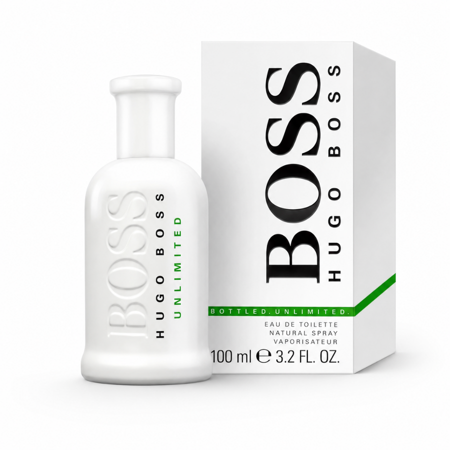 Perfume Hombre Boss Unlimited Aroma Fresco Energético y Deportivo