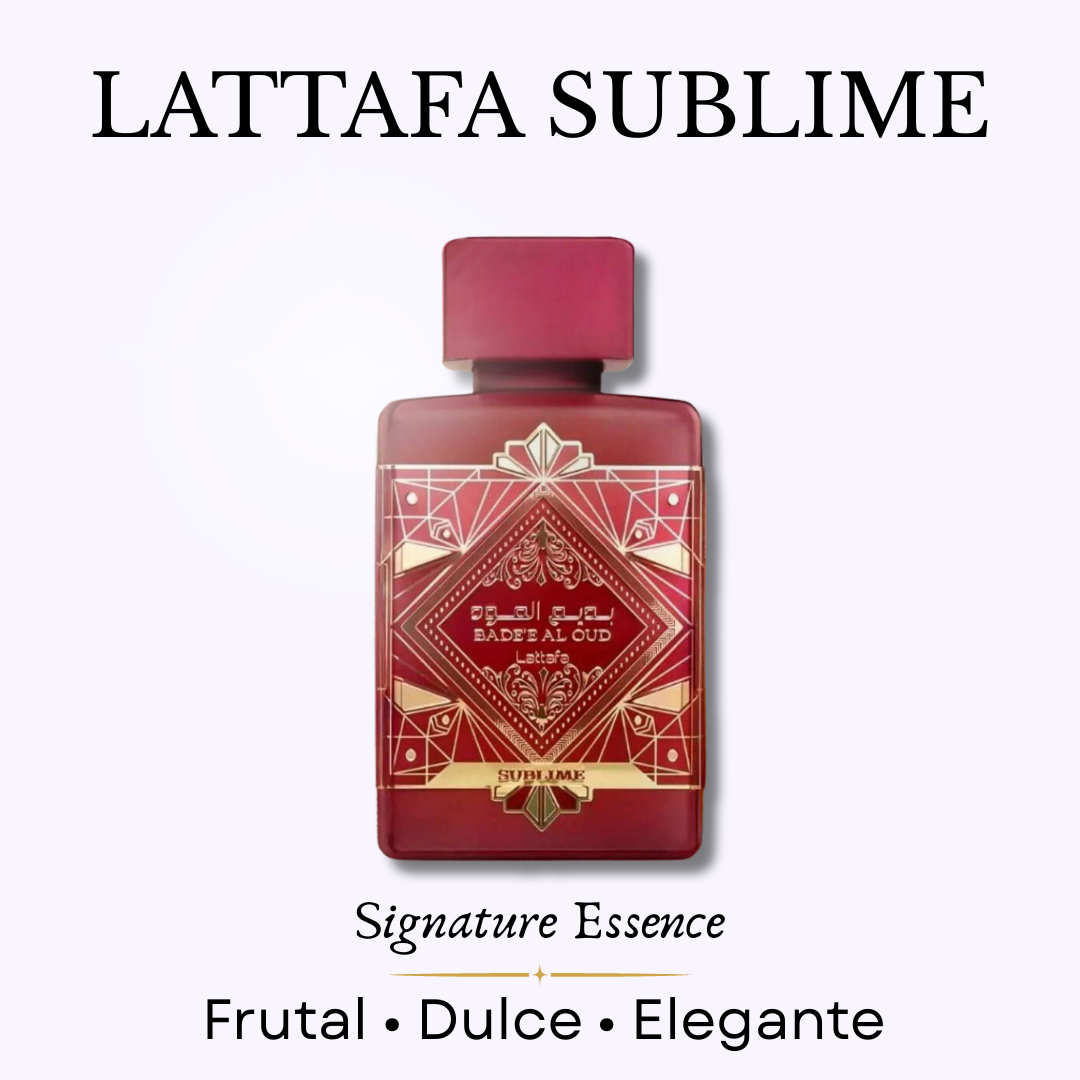 Perfume Mujer Lattafa Sublime Aroma Dulce Frutal Tipo Elegante