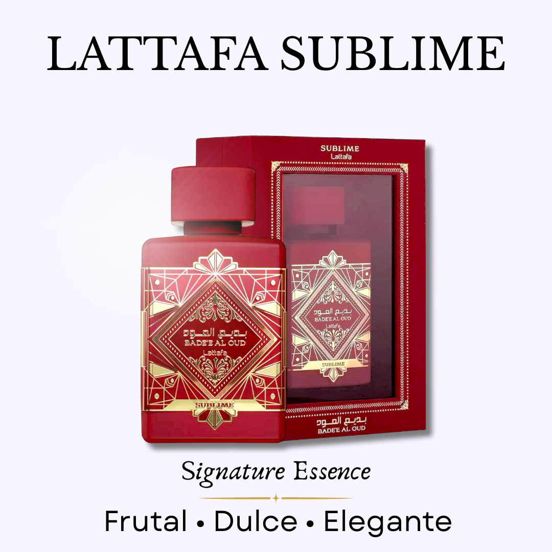 Perfume Mujer Lattafa Sublime Aroma Dulce Frutal Tipo Elegante