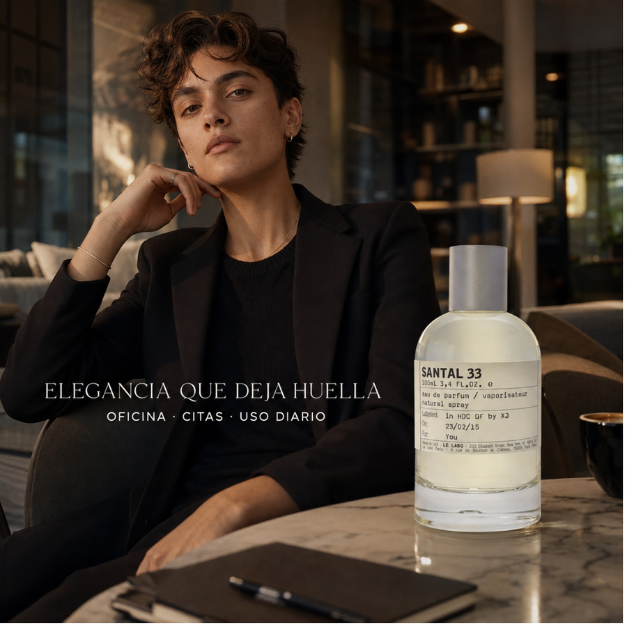 Perfume Unisex Santal 33 Aroma Amaderado Elegante