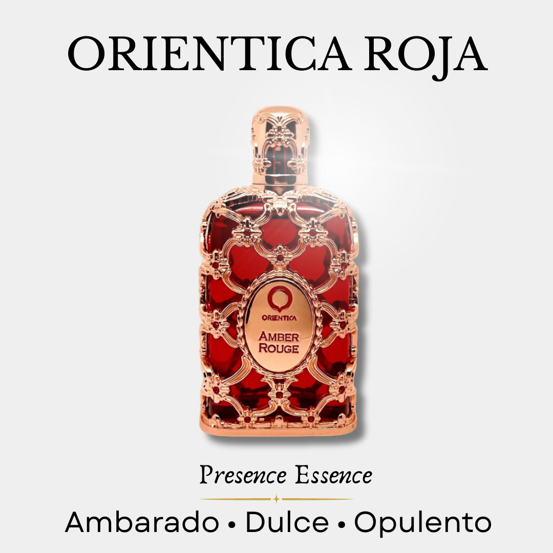 Perfume Unisex Amber Rouge  Aroma Oriental Exclusivo