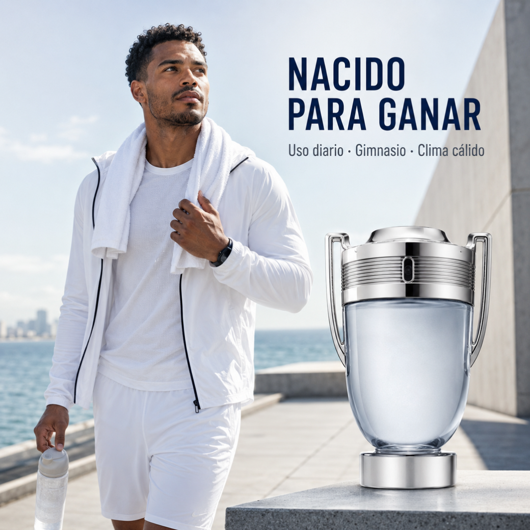 Perfume Hombre Invictus  Aroma Fresco Acuático Tipo Deportivo