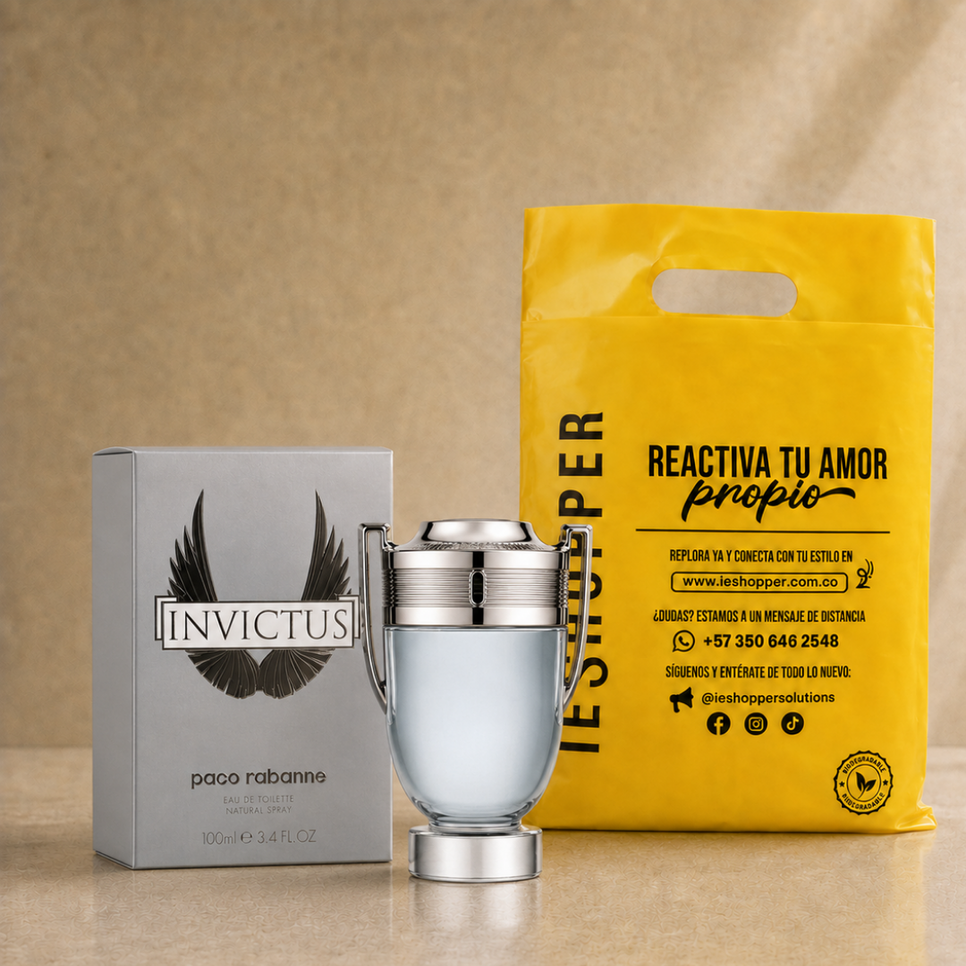 Perfume Hombre Invictus  Aroma Fresco Acuático Tipo Deportivo