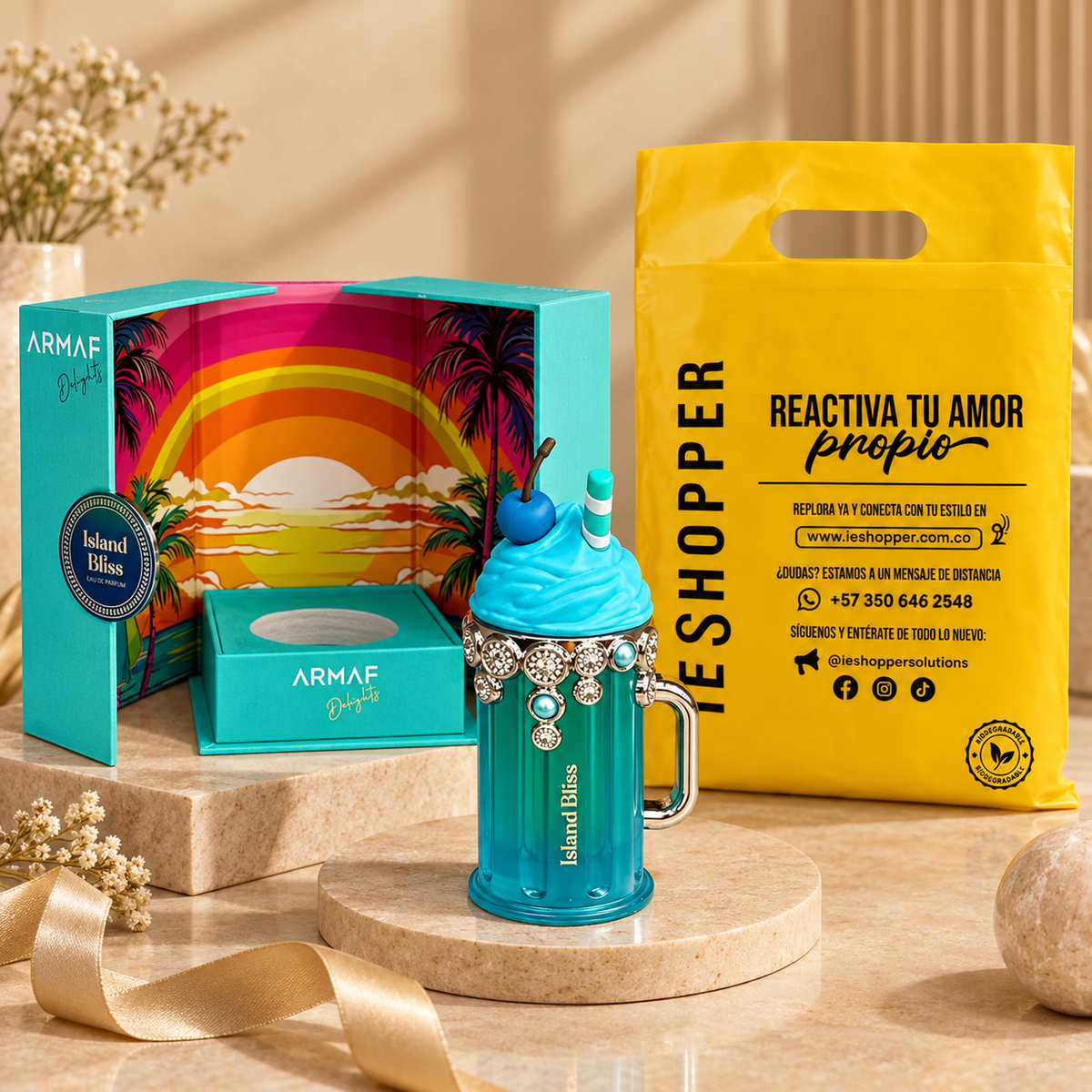 Perfume Mujer Island Bliss Aroma Tropical Fresco