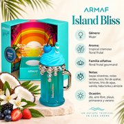 Perfume Mujer Island Bliss Aroma Tropical Fresco