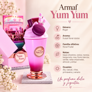 Perfume Mujer Yum Yum Aroma Dulce Juvenil