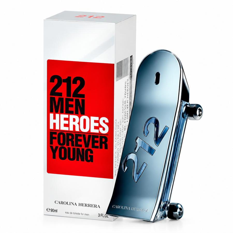 Perfume Hombre 212 Heroes Aroma Dulce Juvenil