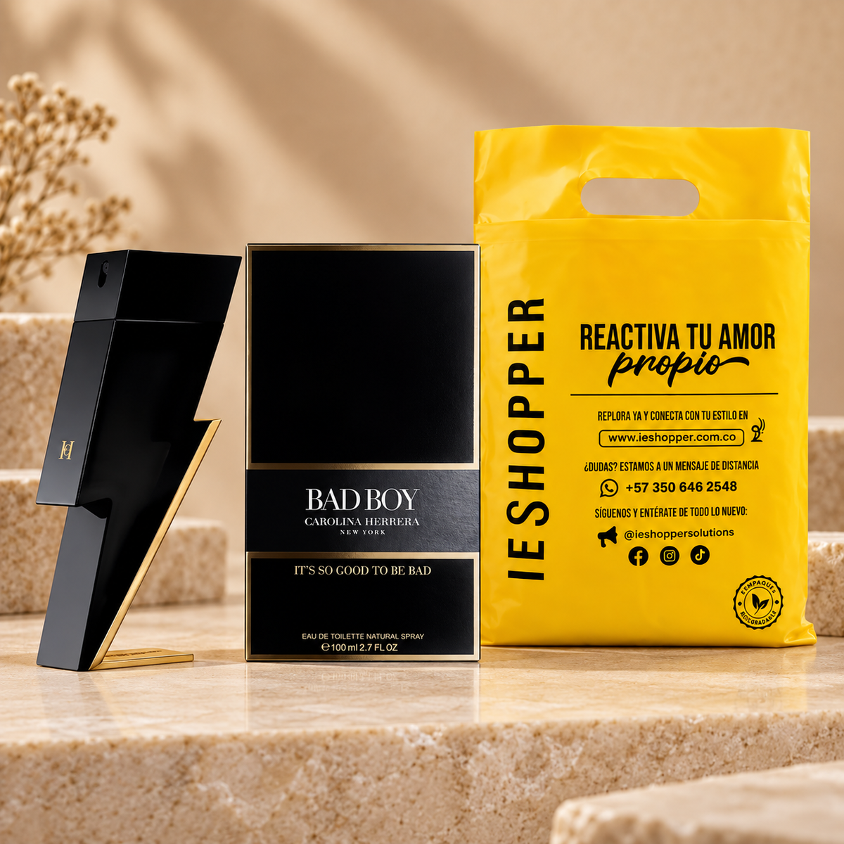 Perfume Hombre Bad Boy Aroma Intenso
