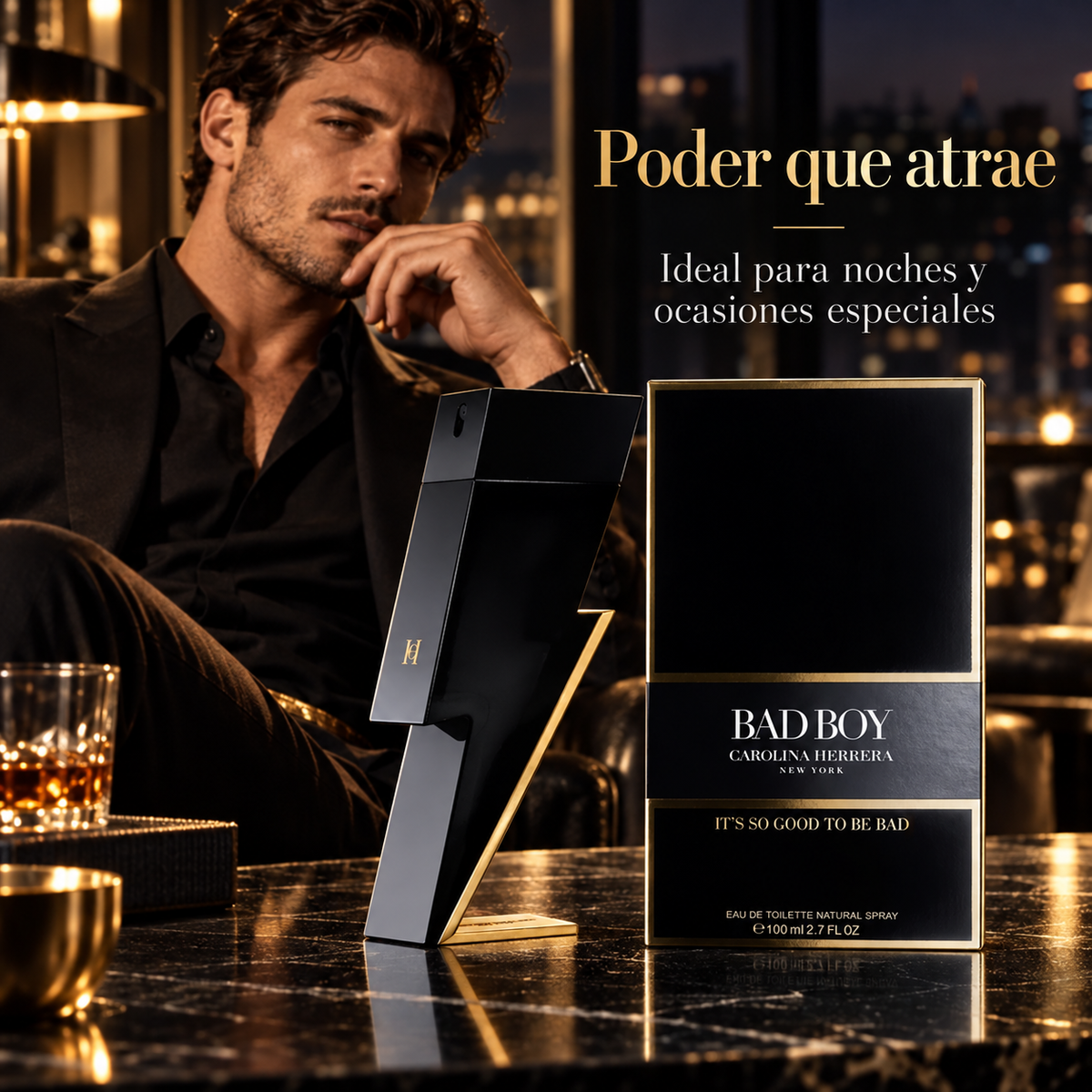 Perfume Hombre Bad Boy Aroma Intenso