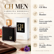 Perfume Hombre CH Men Aroma Elegante Masculino