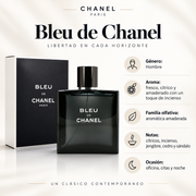 Perfume Hombre Bleu Aroma Fresco Elegante