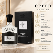 Perfume Hombre Creed Adventus  Aroma Amaderado Elegante