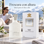 Perfume Hombre Silver Mountain Water Aroma Fresco Elegante