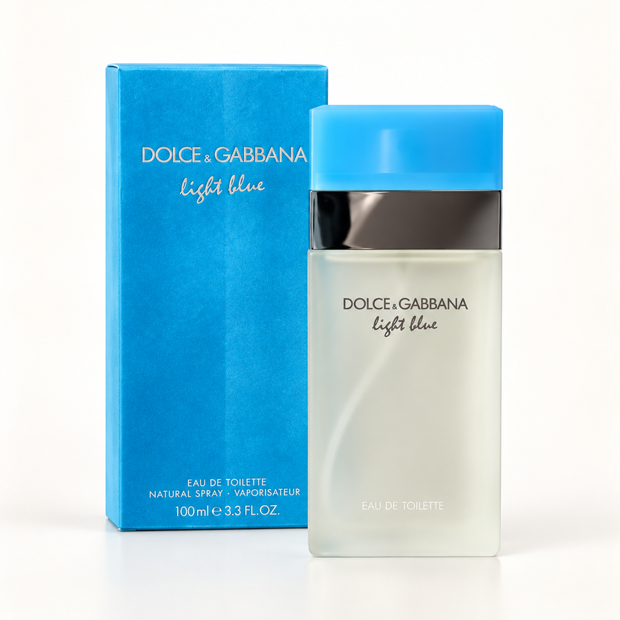Perfume Mujer Light Blue Aroma Fresco Cítrico Uso Diario Elegante