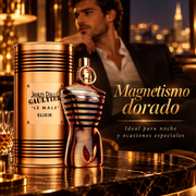 Perfume Hombre Le Male Elixir Aroma Dulce Intenso Tipo  Elegante