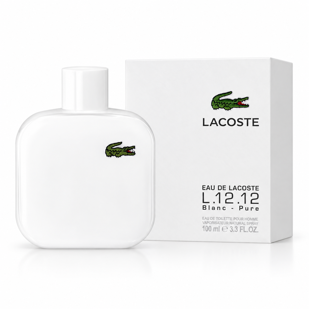 Perfume Blanc Lacoste Hombre Aroma Fresco Deportivo Elegante
