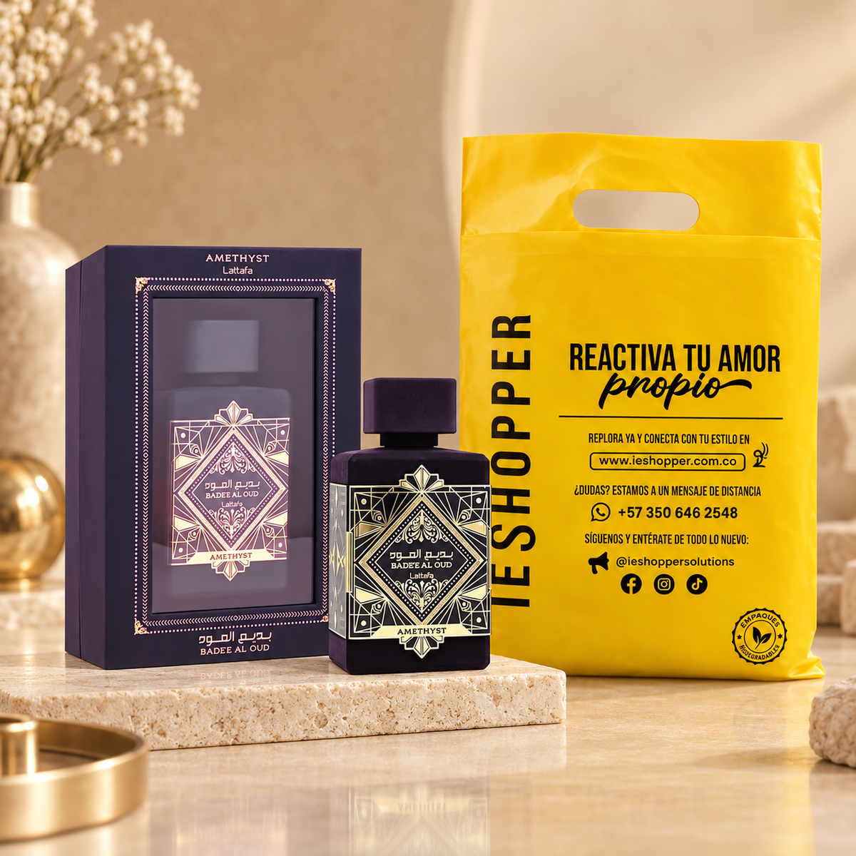 Perfume Amatista Mujer Aroma Oriental Dulce Elegante Tipo