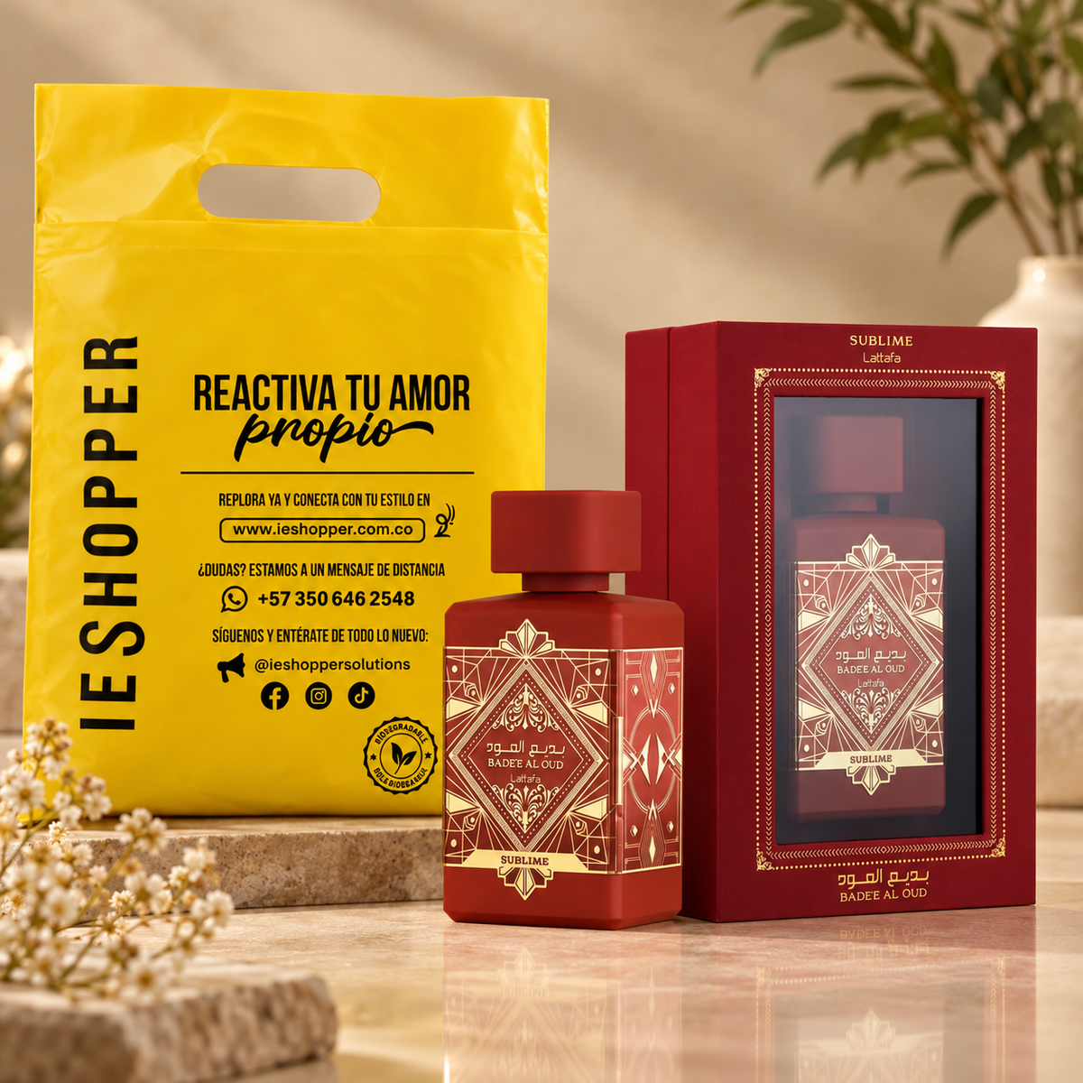Perfume Mujer Lattafa Sublime Aroma Dulce Frutal Tipo Elegante