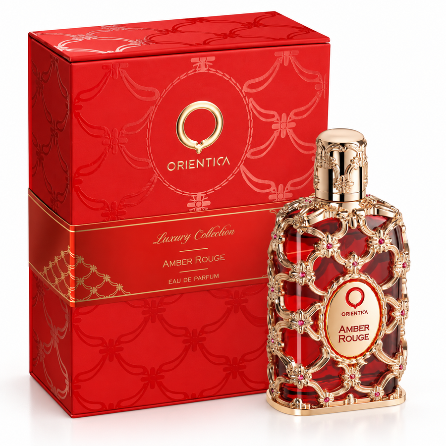 Perfume Unisex Amber Rouge  Aroma Oriental Exclusivo
