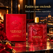 Perfume Hombre Eros Flame Aroma Dulce Intenso Seductor